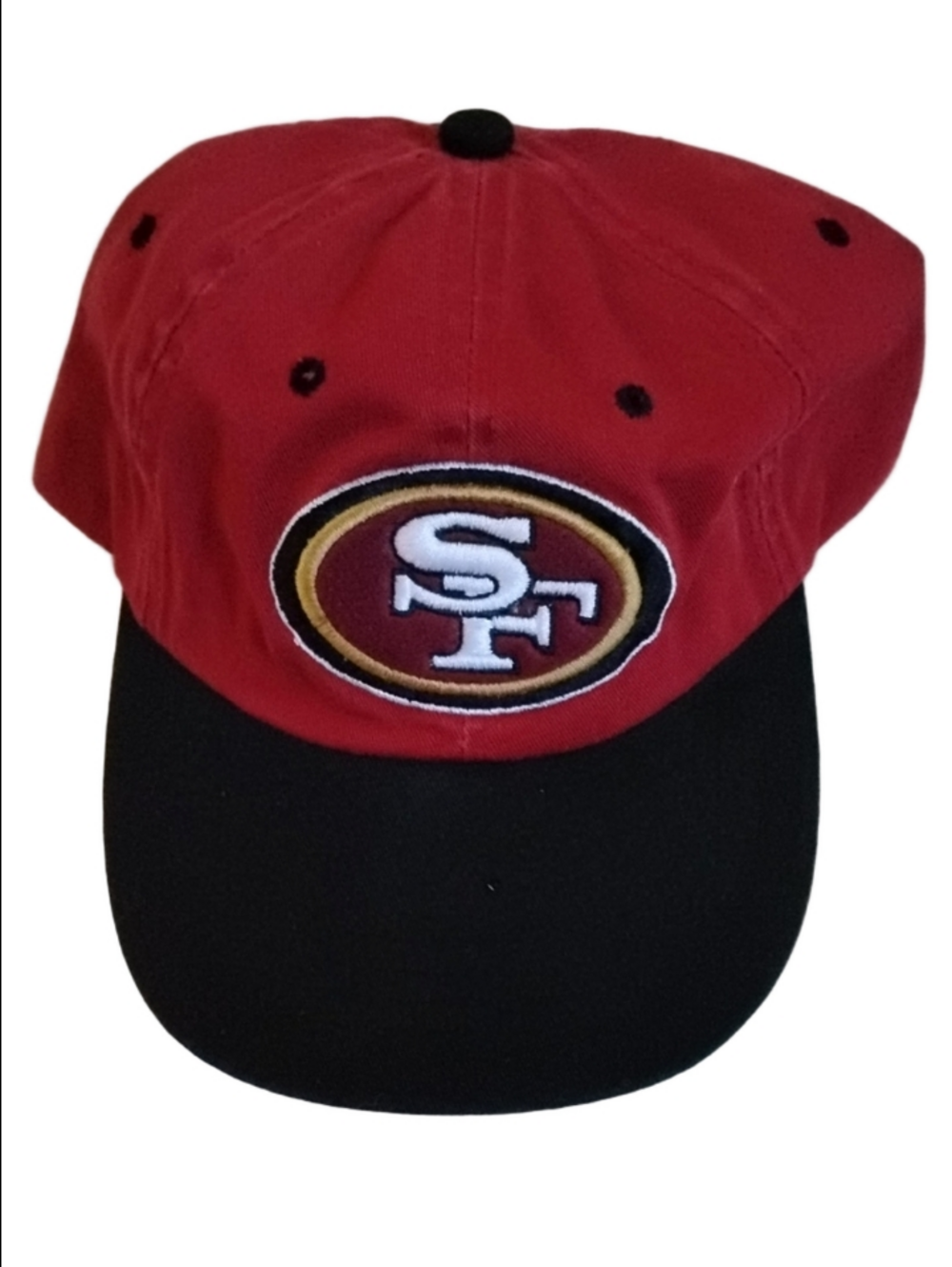 Puma Team NFL Vintage Red & Black SF 49ers Logo Baseball Cap